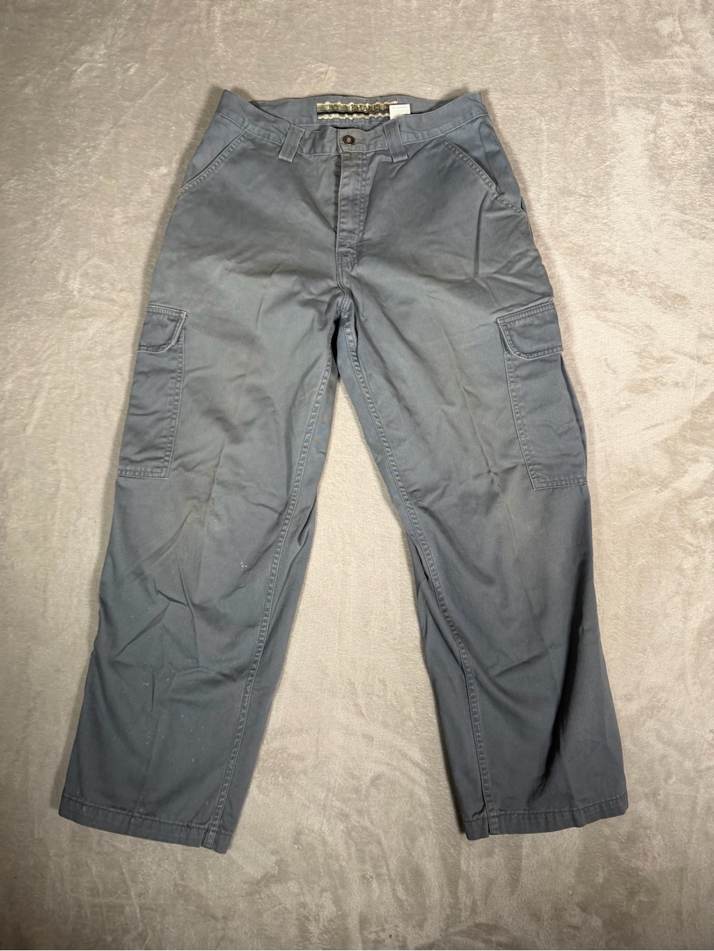 Vintage Levi’s SilverTab Gray Khaki Cargo Pants Mens 34x30 Baggy 90s
